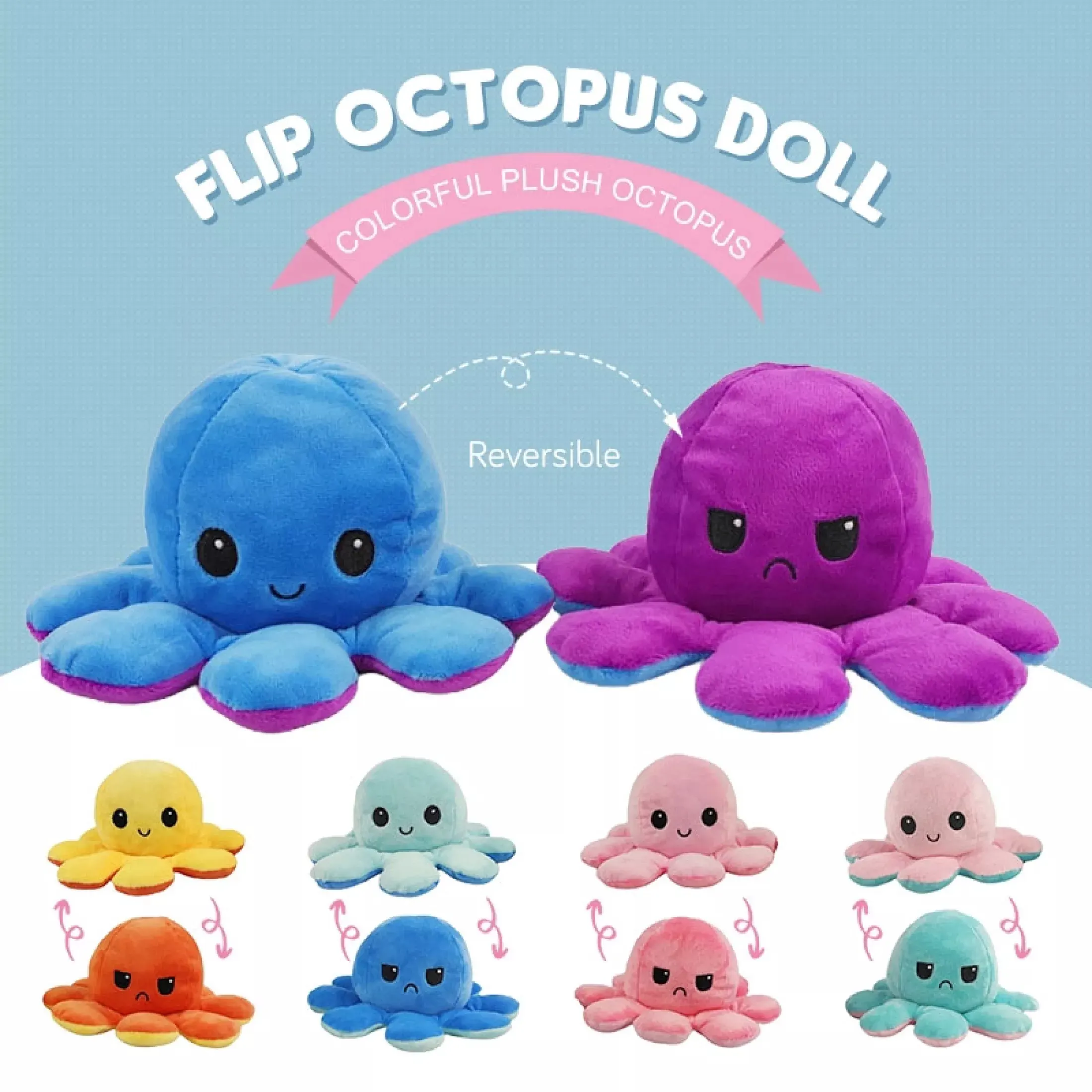 squid mood plush