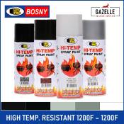 Bosny High Heat Spray Paint - 4 Colors Available