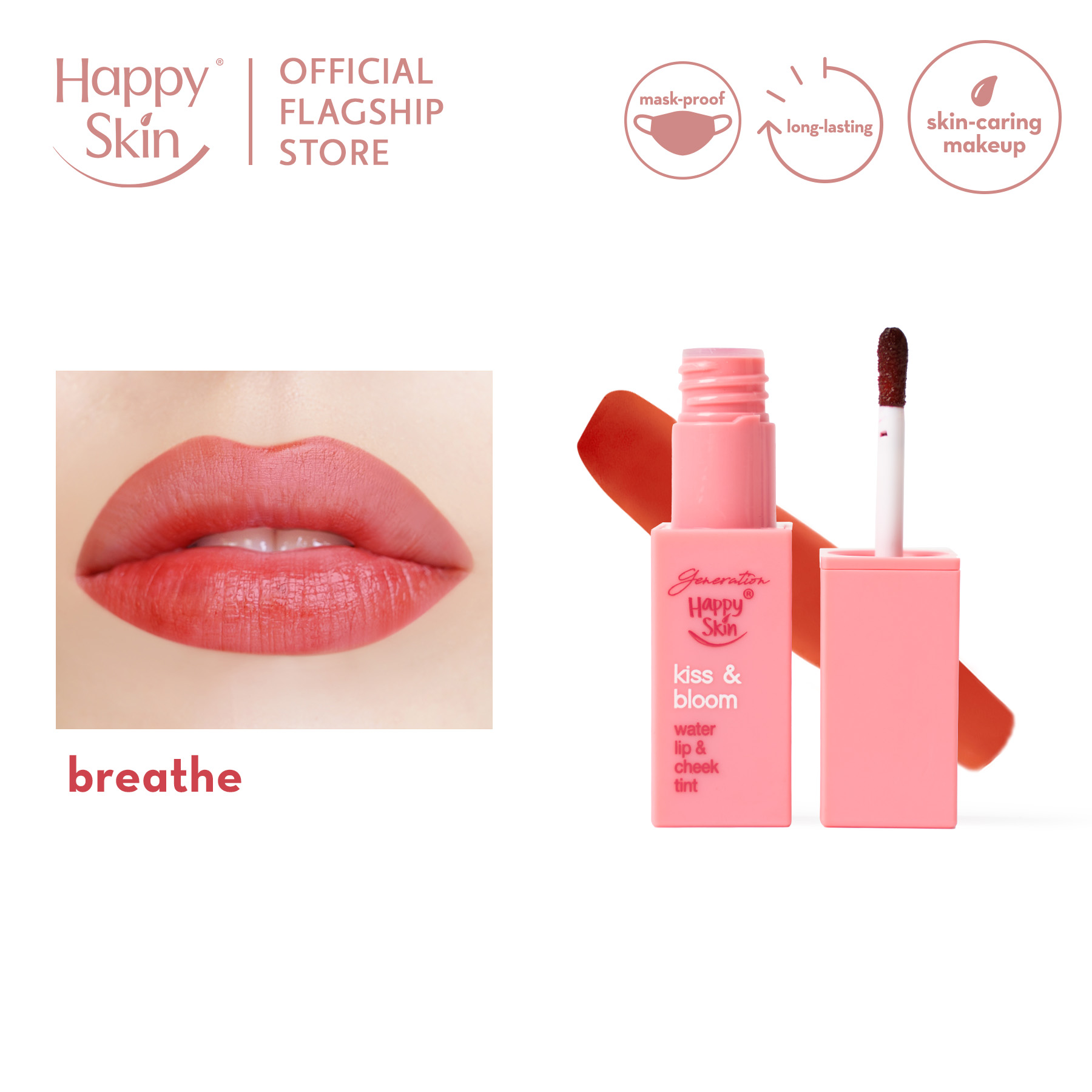 Discount on Happy Skin  shoes - SKU: Generation  Kiss & Bloom Water Lip & Cheek Tint In Breathe