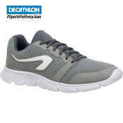 Decathlon Kalenji Run 100 Men's Running Shoes - Grey