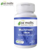 Ozmolts Multivitamin + Iron Chewables for Women & Men
