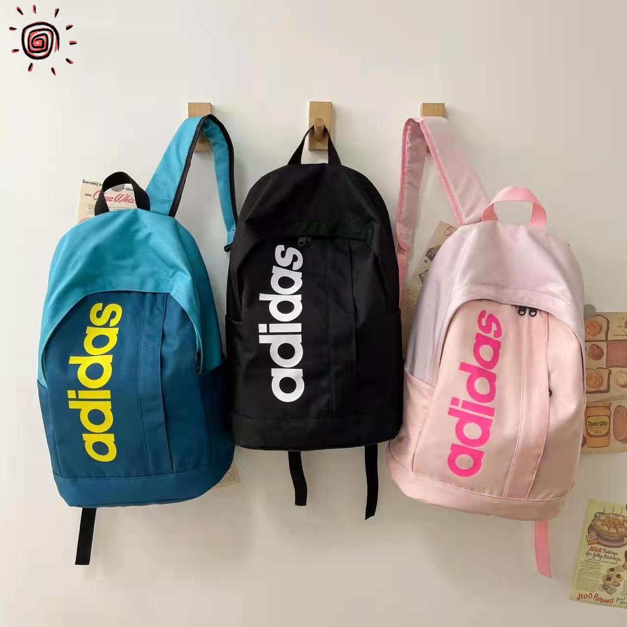 Girls adidas hot sale school bags