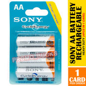 Sony AA Rechargeable Battery 4in1 Heavy Duty