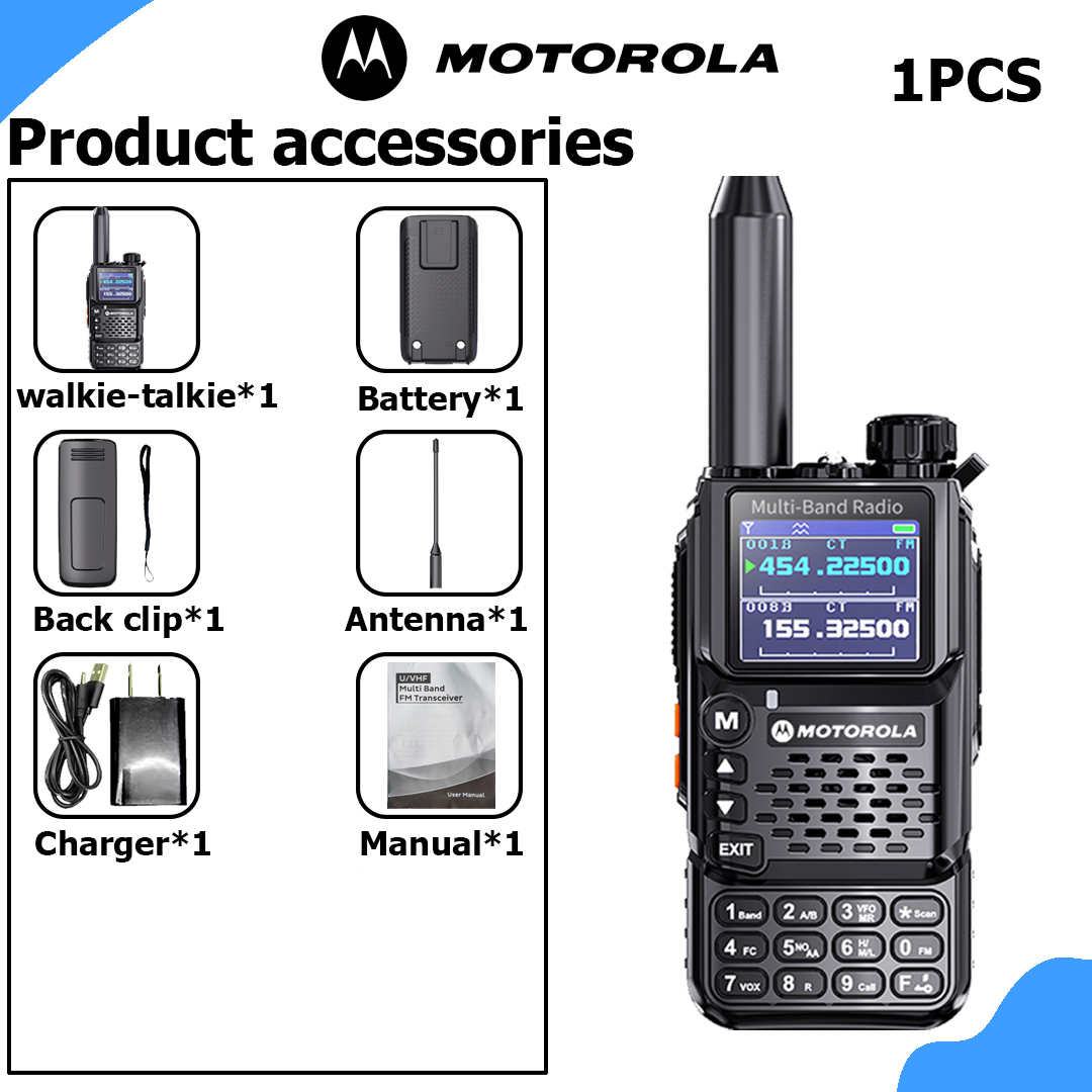 Motorola X10Plus two way radio walkie talkie long range 20KM 15Watt high-capacity 9800mAH 199 Channels - Image 3
