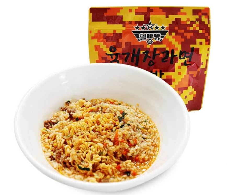 Korean Army MRE Combat Ration - Beef Bibimbap with Gochujang Sauce 130g