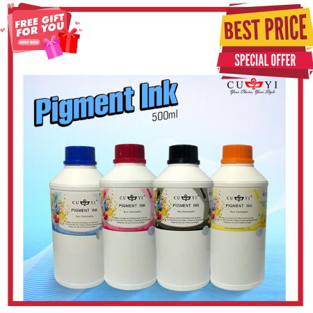 CUYI Pigment Ink For Inkjet Modified Printer 500ml