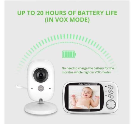 Wireless Baby Monitor Camera with Night Vision, Mambobaby