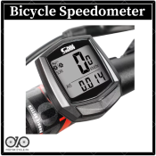 LCD Bike Odometer Speedometer - Waterproof, 