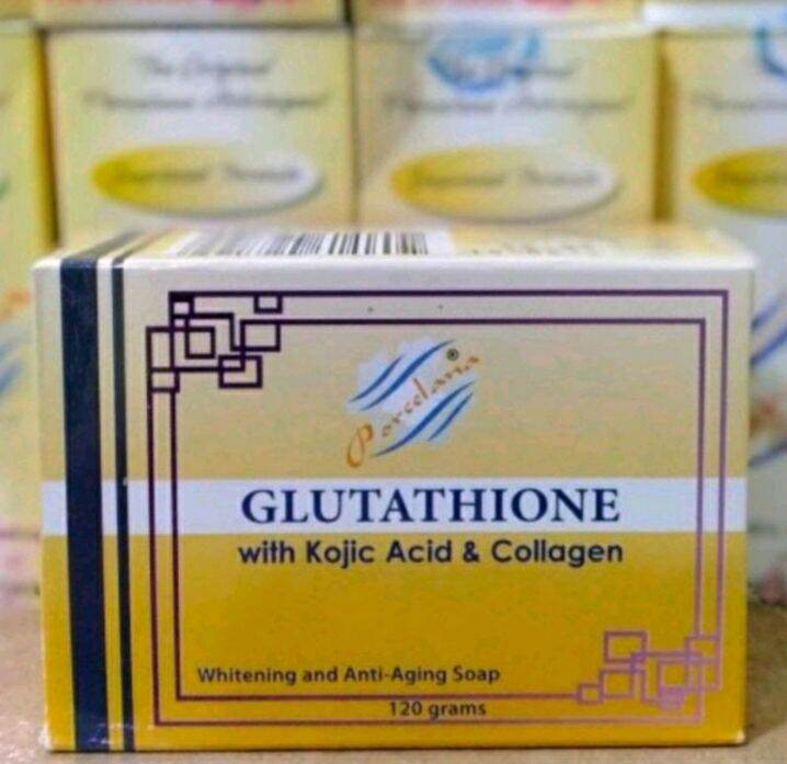 porcelana glutathione soap GLUTATHIONE PORCELANA SOAP WITH KOJIC ACID &COLLAGEN