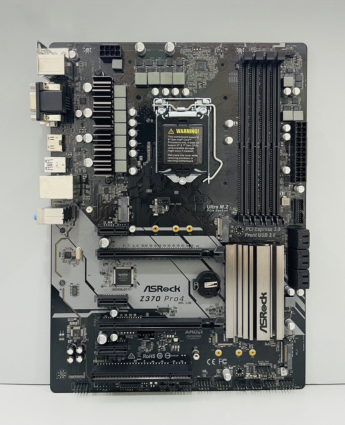 ASROCK Z370 PRO4 8th Gen Desktop Motherboard Z370 Socket LGA 1151