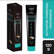 Luxe Organix Activated Charcoal Toothpaste 120g