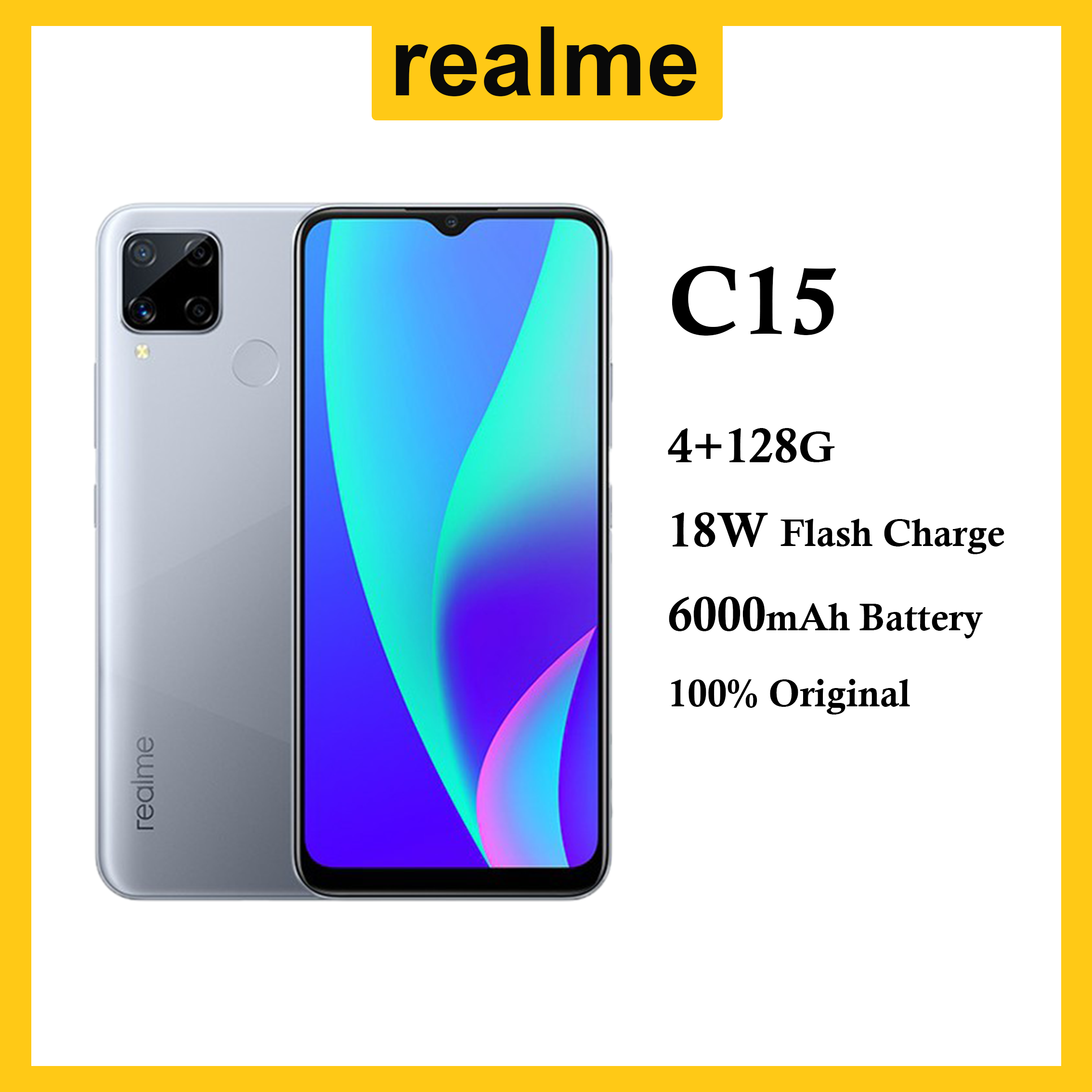 realme c15 4 128