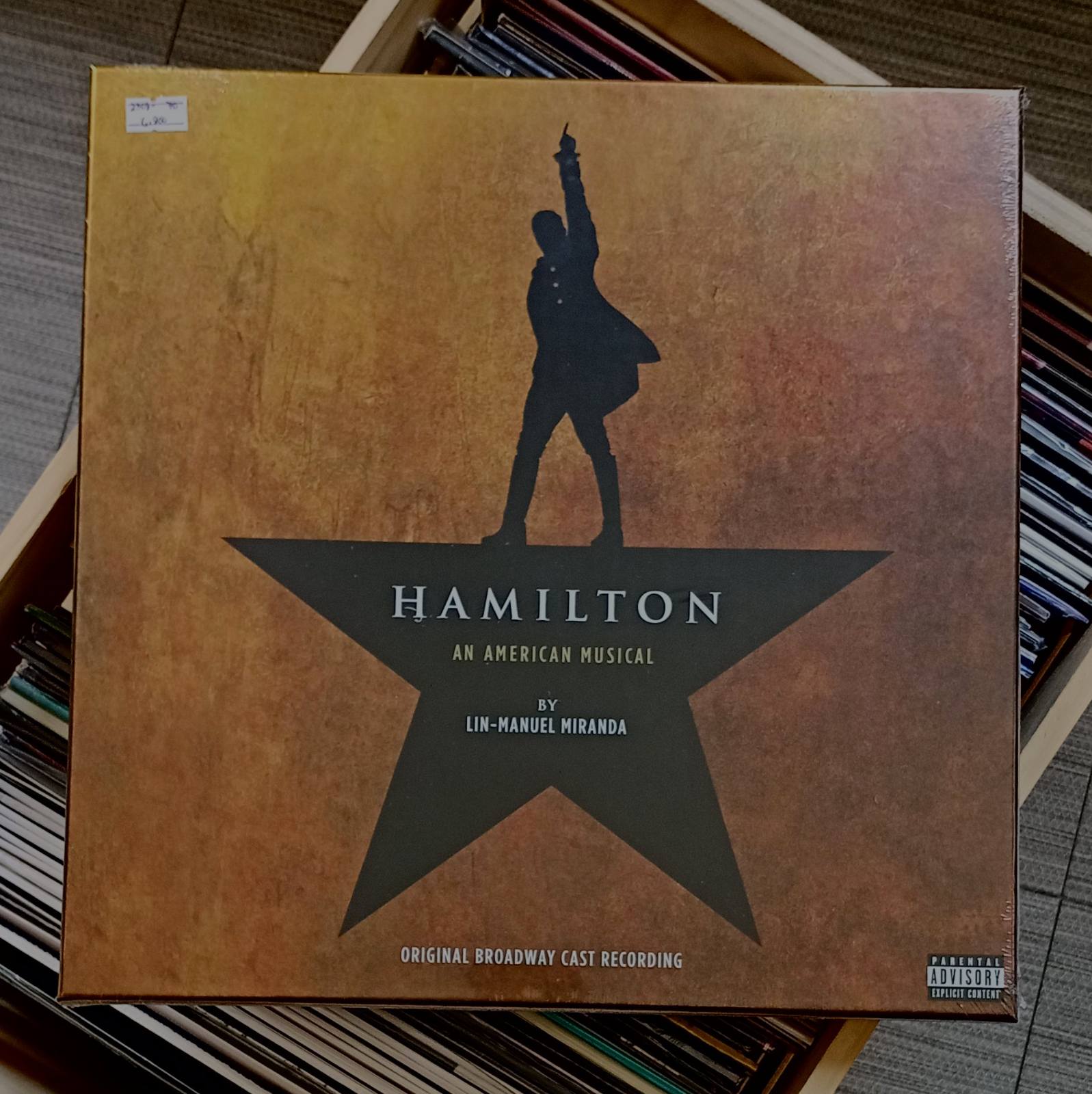 Hamilton the musical discount vinyl