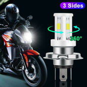 Super Bright H4 LED Motorcycle Headlight Bulb, Yamaha Honda