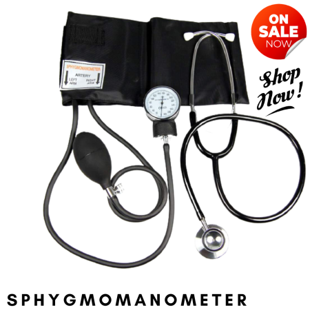 High-Quality BP Monitor with Stethoscope - 