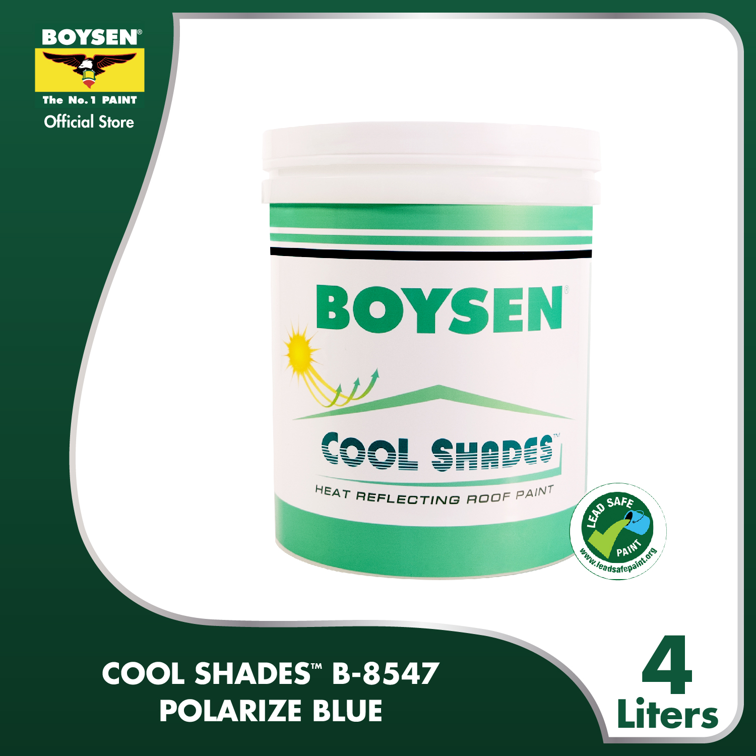 BOYSEN Cool Shades Polarize Blue B8547-4L