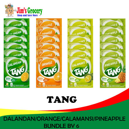 Jims Tang Powdered Juice PINEAPPLE/CALAMANSI/DALANDAN/ORANGE 20G