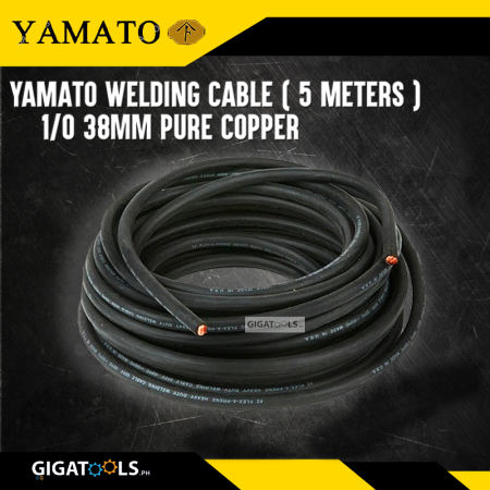 Yamato PURE COPPER WIRE Welding Cable 1/0  with VARIANTS