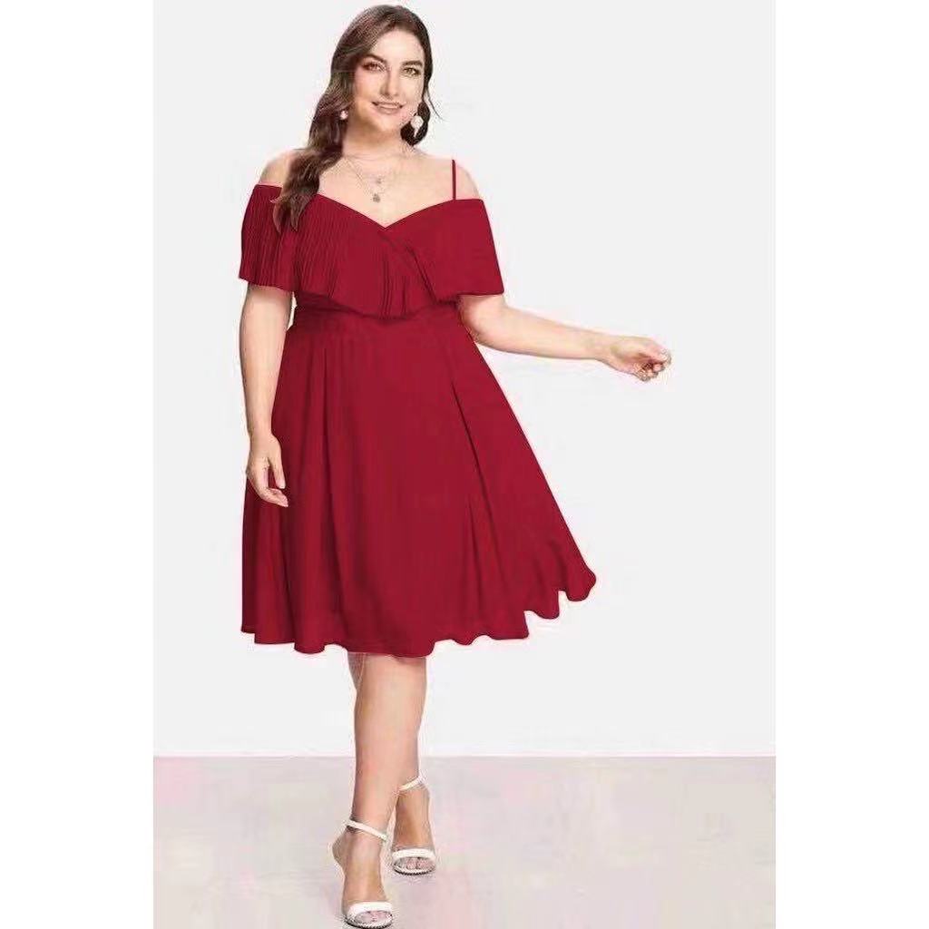 Shop Plus Size Cocktail Dress For Women Cheap  Fast & Easy | Lazada  Philippines