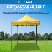 OUTSCAPE Retractable Tent - Superior Quality Outdoor Garden Tent