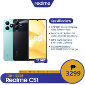 Realme C51 5G Promotion - Affordable Android 12 Smartphone