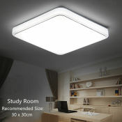 Modern 24W LED Square Ceiling Light for Home & Office