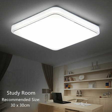 Modern 24W LED Square Ceiling Light for Home & Office