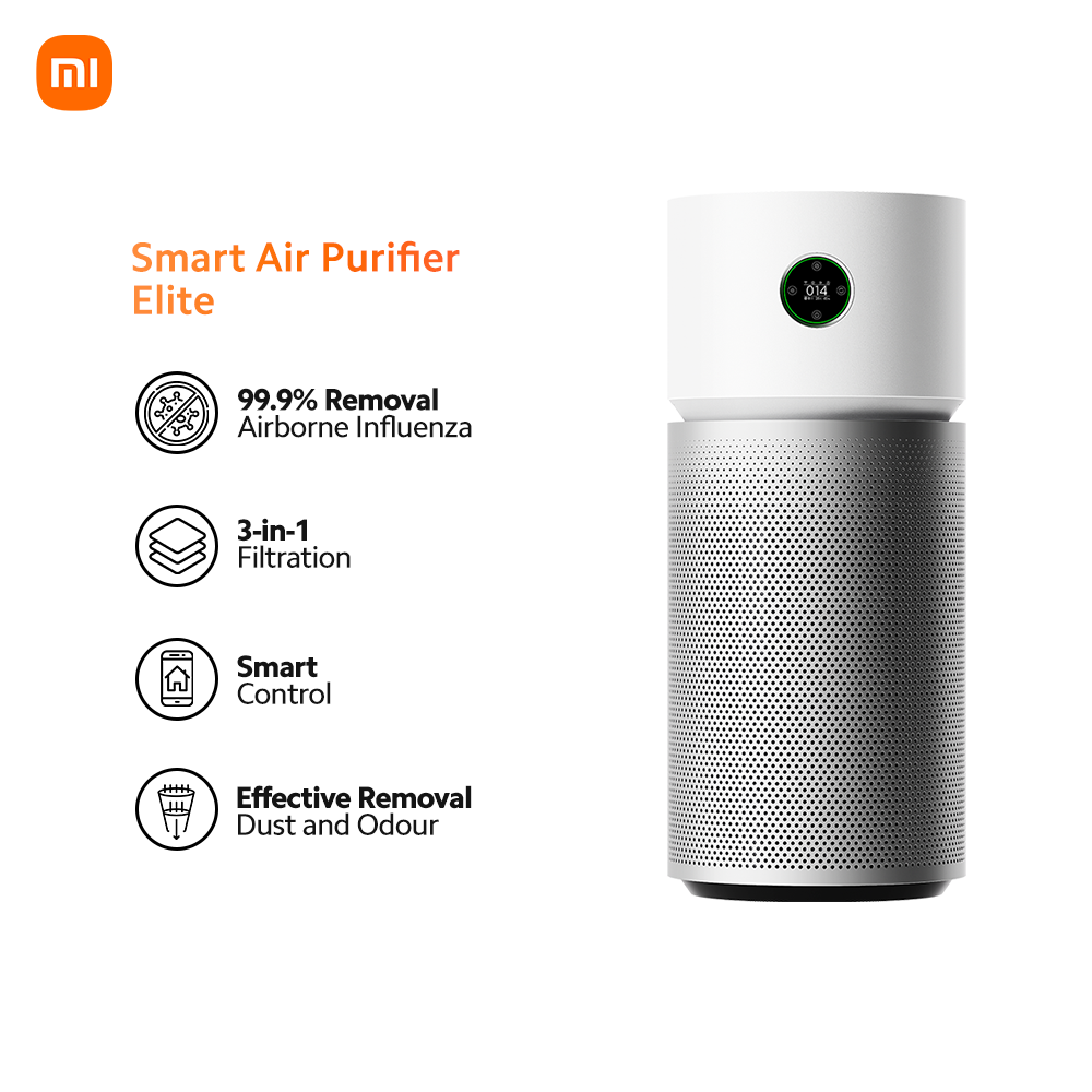 Xiaomi Smart Air Purifier Elite EU (up to 125 square meters m² effective room area)