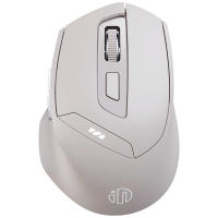 เมาส์ไร้สาย bluetooth Inphic DR6 Mouse Wireless (มีแบตในตัว) 2.4G + 5.0บลูทูธ/4.0-Tri โหมดเมาส์ไร้สาย2400Dpi ปิดเสียงเมาส์สรีรศาสตร์สำหรับแล็ปท็อปไอสําหรับแล็ปท็อป PC Mac Linux
