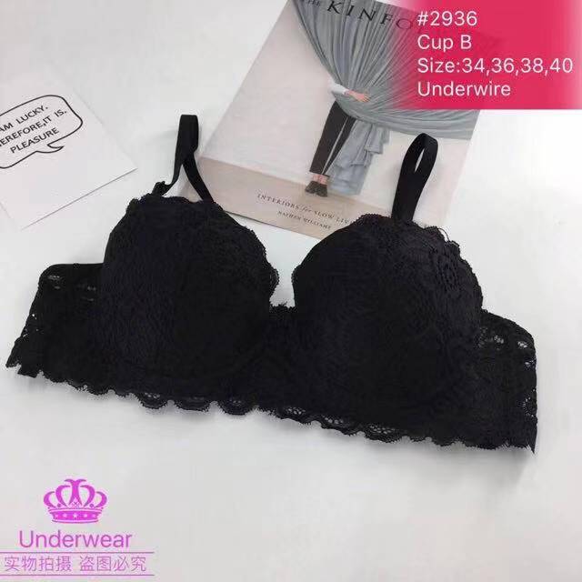 Lace Balconette Bra Size: 34-40B #2936 - Image 2