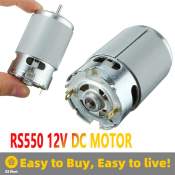 RS550 12V High Speed DC Motor for Power Tools