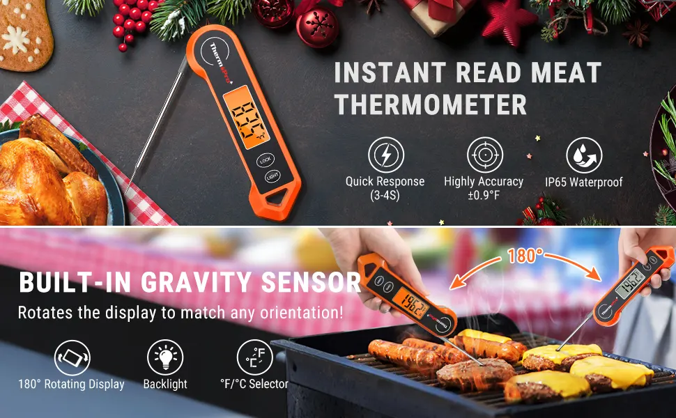 ThermoPro TP19H Digital Meat Thermometer for Cooking with Ambidextrous –  Zephyr's Market