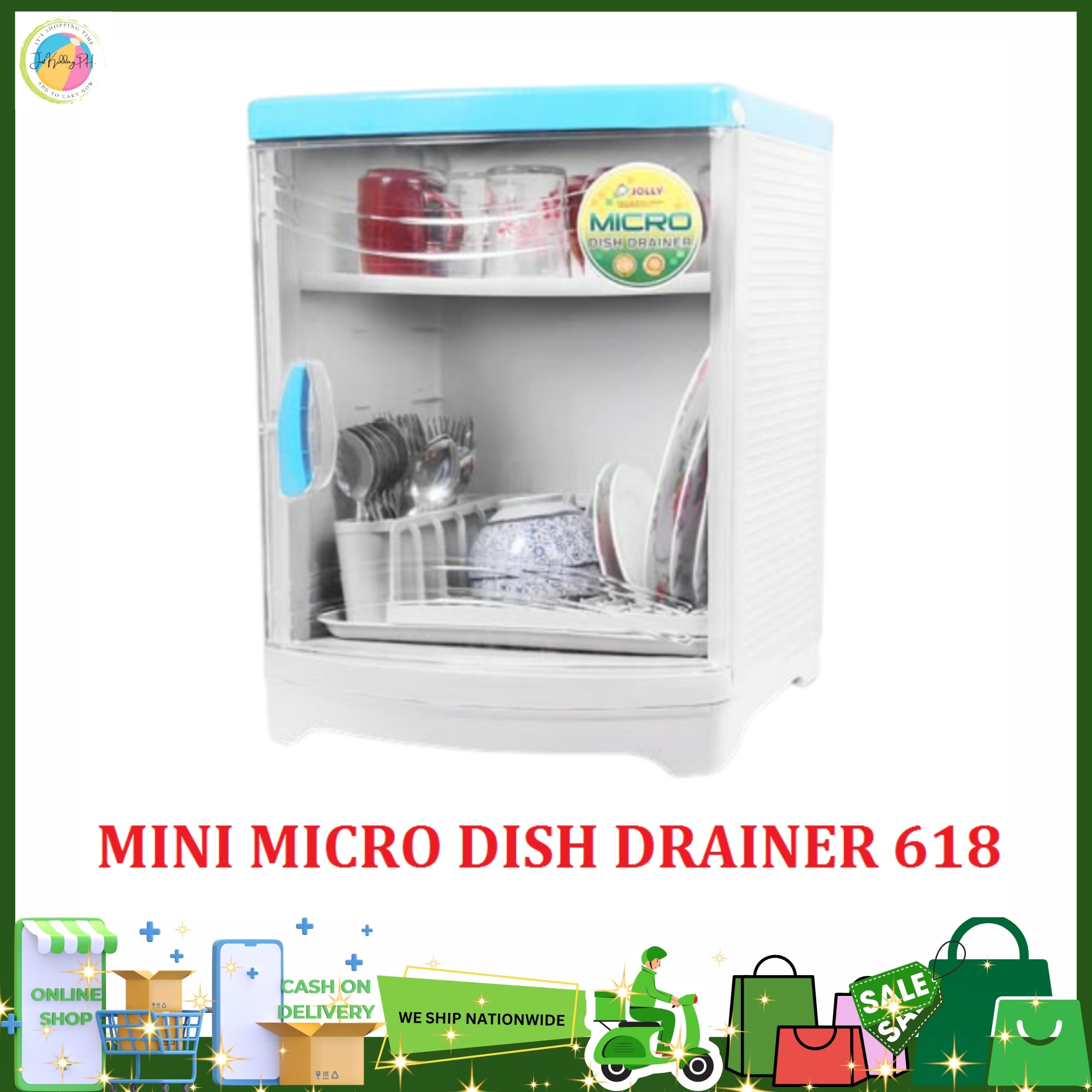 Shop Jolly Micro Dish Drainer Cheap – Fast Easy Lazada Philippines