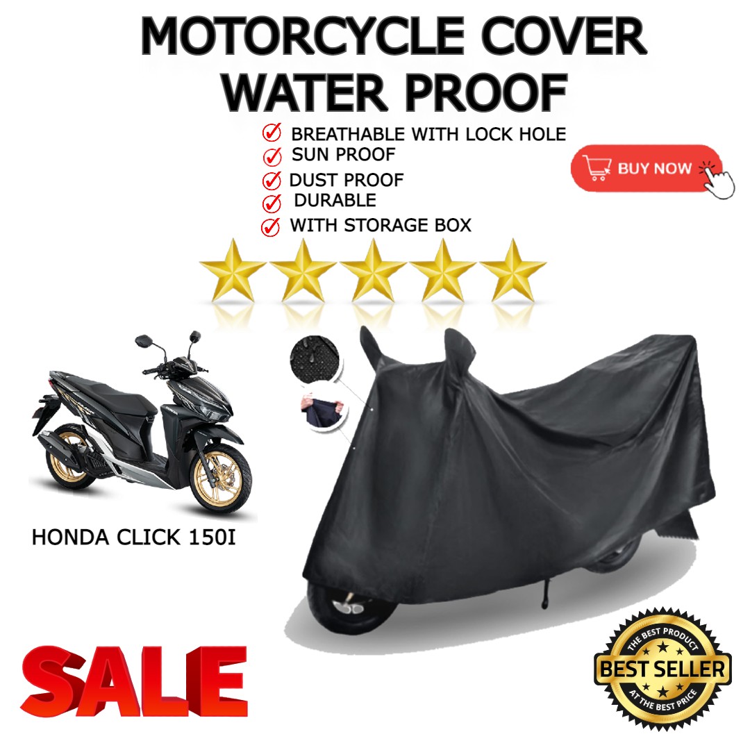 Motorcycle cover for hot sale honda click 125i