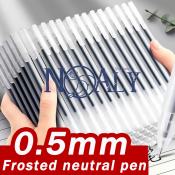 Frosted Gel Pen 0.5mm - Large Capacity Water-Based Pen