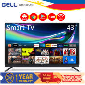 GELL 43" LED Smart Android TV with HiFi & HDMI