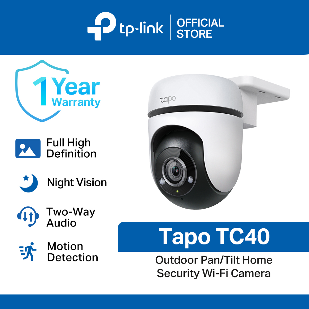 🎖 TP-Link Official Store / Tapo TC40 1080p / Indoor Outdoor 360 Degrees Pan and Tilt Waterproof WiFi IP Home Security Cctv Sale Camera Connect to Cellphone with Audio Mic and Speaker - Image 3