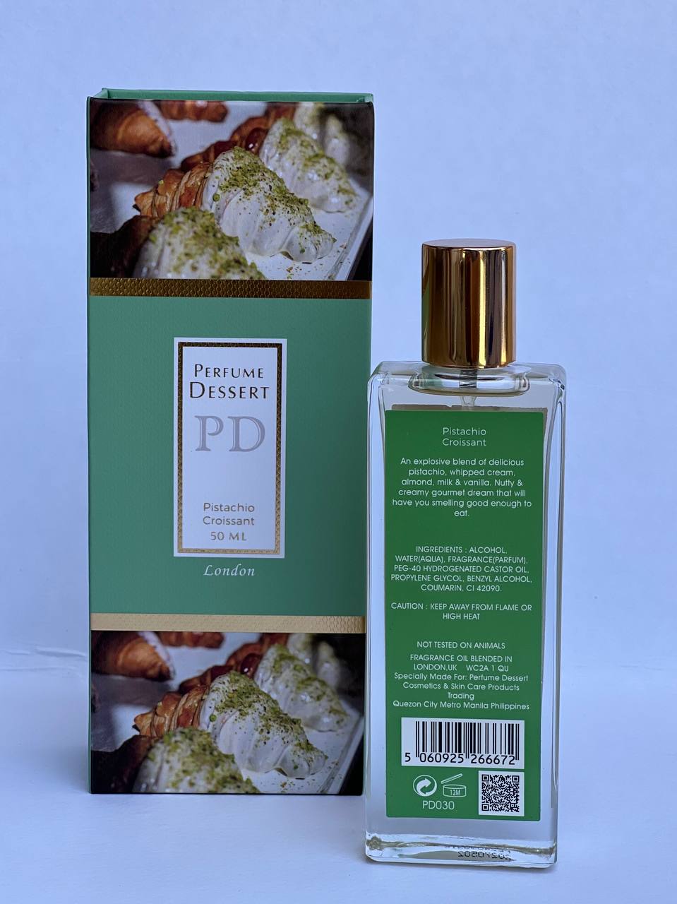 Perfume Dessert London Pistachio Croissant 50ml -New Scent