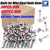 Mini Steel Nail Gun Tool - 100/50PCS Heavy Duty Rivets