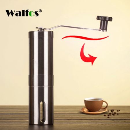 WALFOS Mini Stainless Steel Coffee Grinder