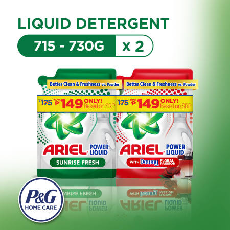 Ariel Liquid Detergent Bundle - Sunrise Fresh Floral Passion
