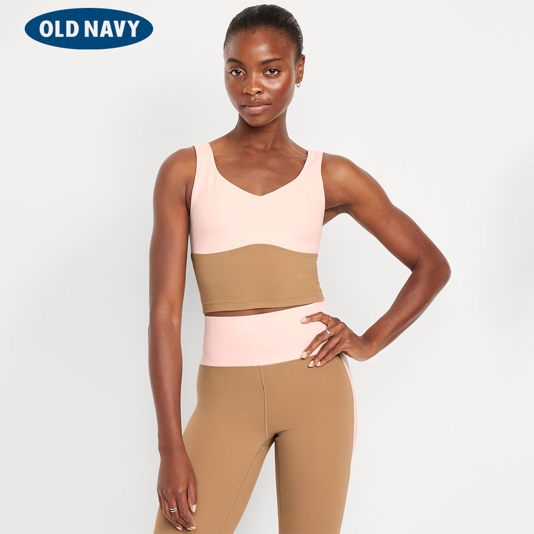 Old Navy Women's StudioSmooth Seamed Longline Top