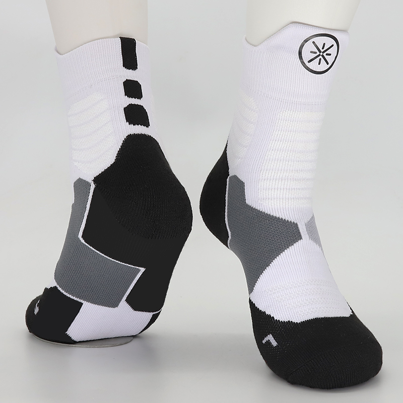 Professional Hyper Elite Socks Mid Cut Non-slip Sports Socks Towel Bottom  Basketball Socks