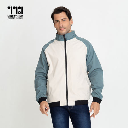 99.9 Classic Turtle-Neck Windbreaker Jacket for Men