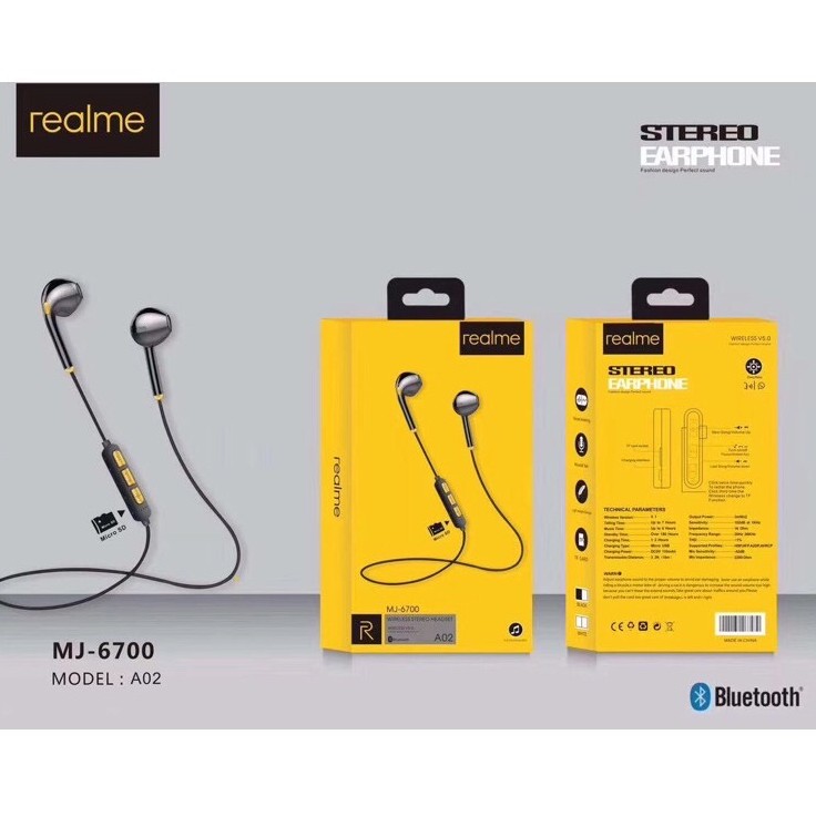 realme sports bluetooth earphone