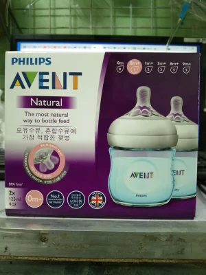 Philips Avent Natural Bottle 2 Pack 4oz (3)