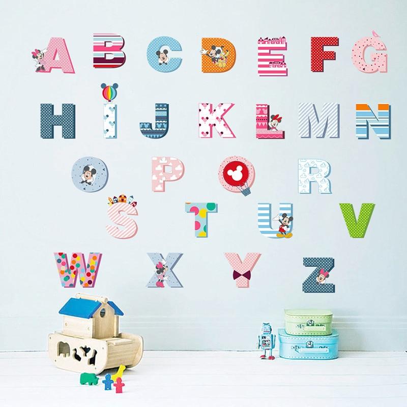 Cartoon Colorful 26 Letters Alphabet Wall Stickers For Kids Rooms Nursery Room Decor Children Decal Art Poster Gift Mural Lazada Singapore - Nursery Alphabet Wall Stickers Cartoon Colorful 26 Letters Alphabet Wall Stickers For Kids Rooms Nursery Room Decor Children Decal Art Poster Gift Mural Lazada Singapore - Nursery Alphabet Wall Stickers