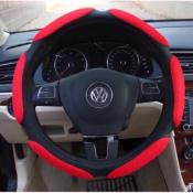 Orig Car Steering Wheel Cover Red