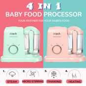 Baby Food Processor: Steams, Blends, and Cooks - All-in-One