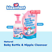 Kleenfant Natural Baby Bottle Cleaner - 500ml Pump Pack